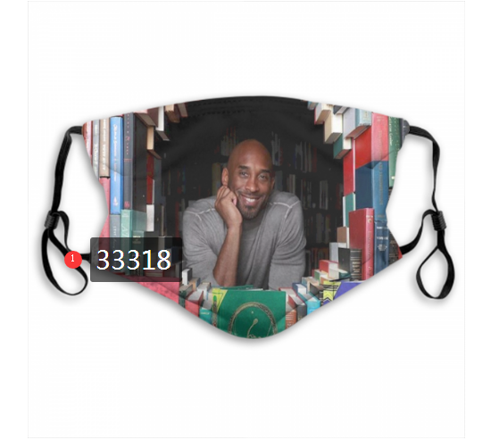 2021 NBA Los Angeles Lakers #24 kobe bryant 33318 Dust mask with filter
